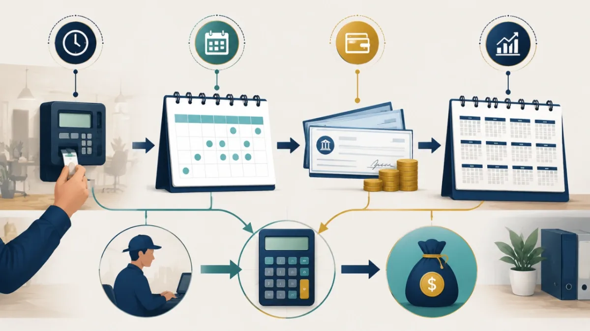 Hourly wage conversion based on paid hours and paid weeks