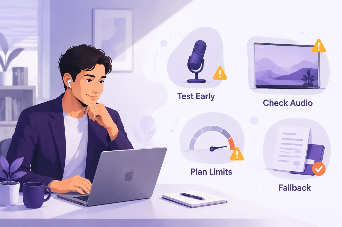 Common Mac interview assistant setup mistakes and safeguards