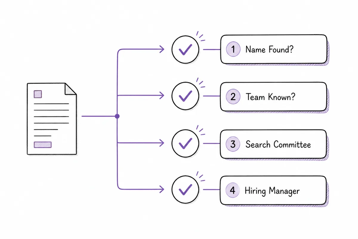 Decision path for choosing a cover letter greeting when the recipient name is unknown