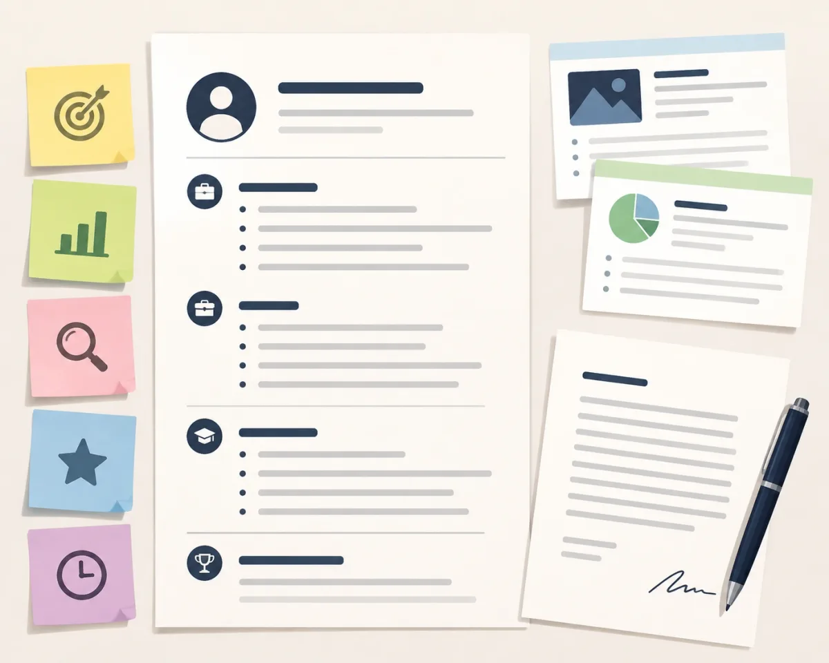 Resume and cover letter being tailored with honest evidence from projects and skills