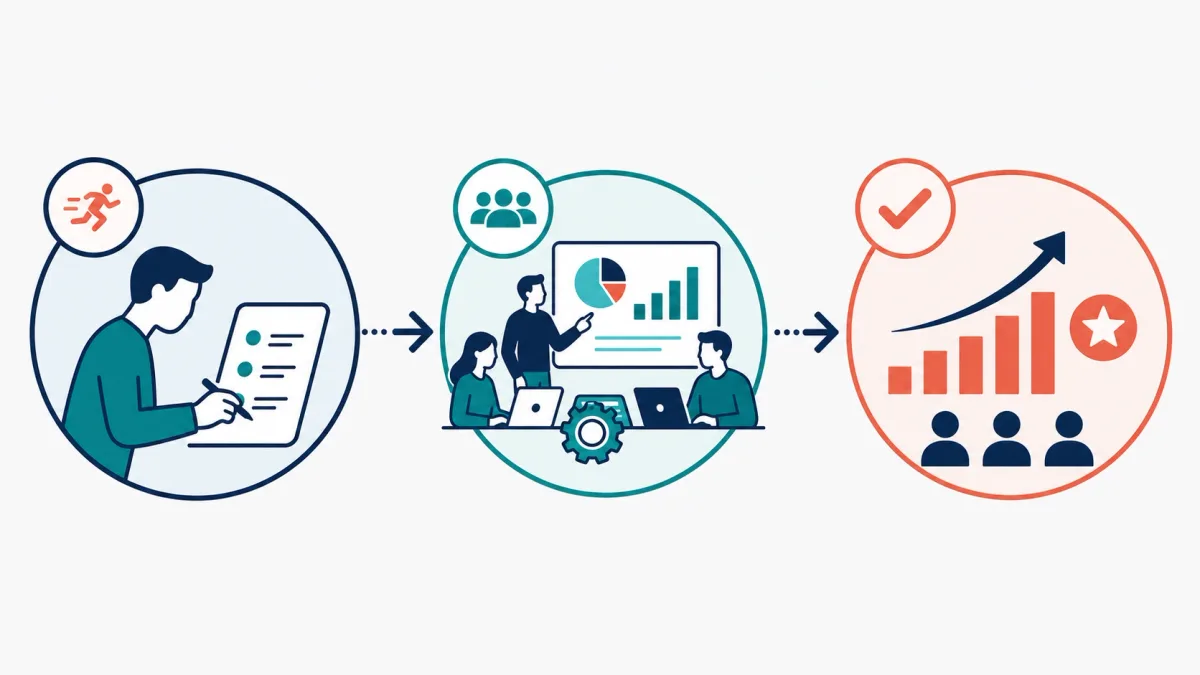 Action, context and outcome structure for a strong resume bullet