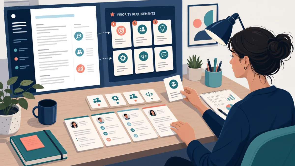 Identifying high-priority requirements in a job description