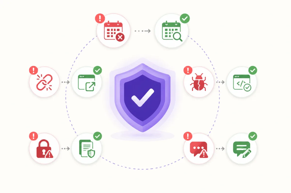 Six verification safeguards for checking AI output before sharing or publishing professional work