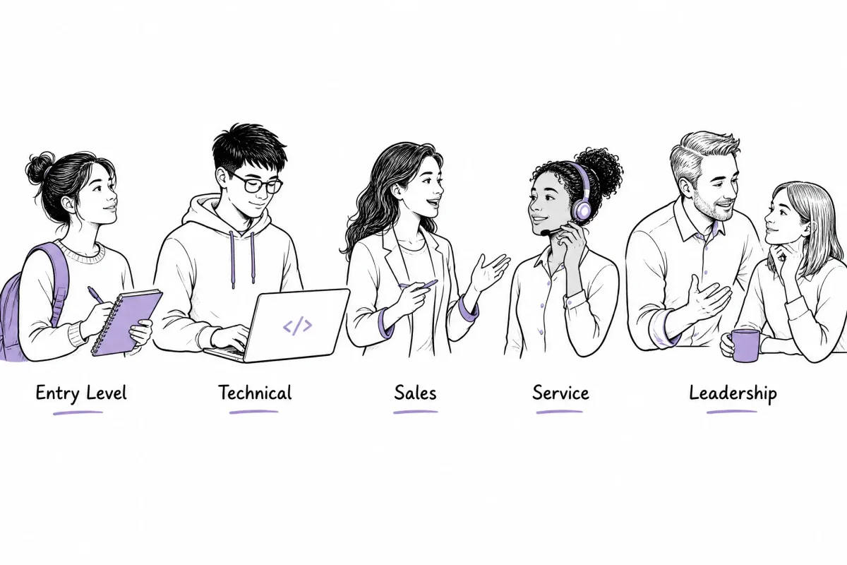 Strength answer examples for entry-level, technical, sales, service, and leadership candidates
