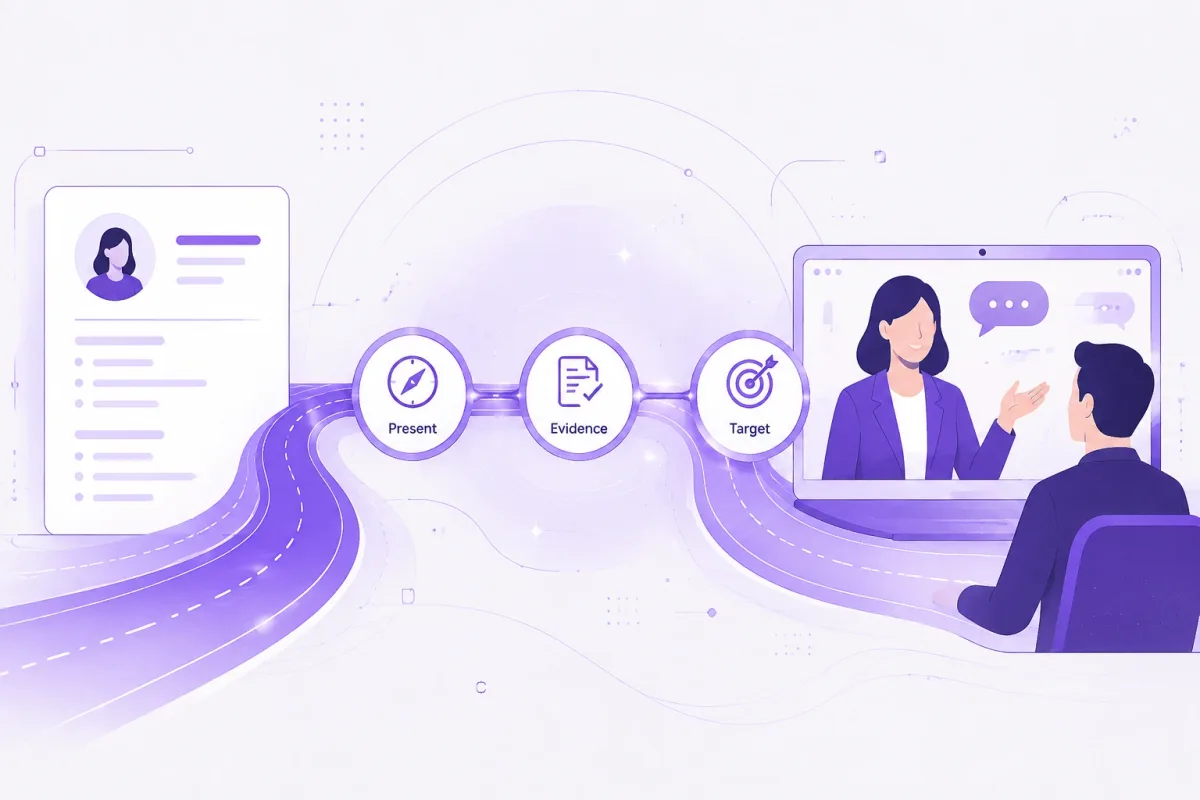 Resume summary becoming an interview story